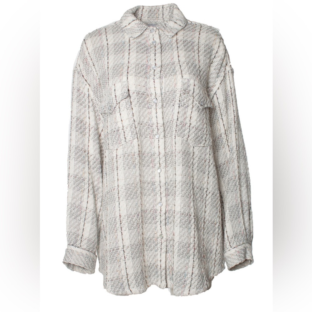 IRO Vicente Tweed Overshirt